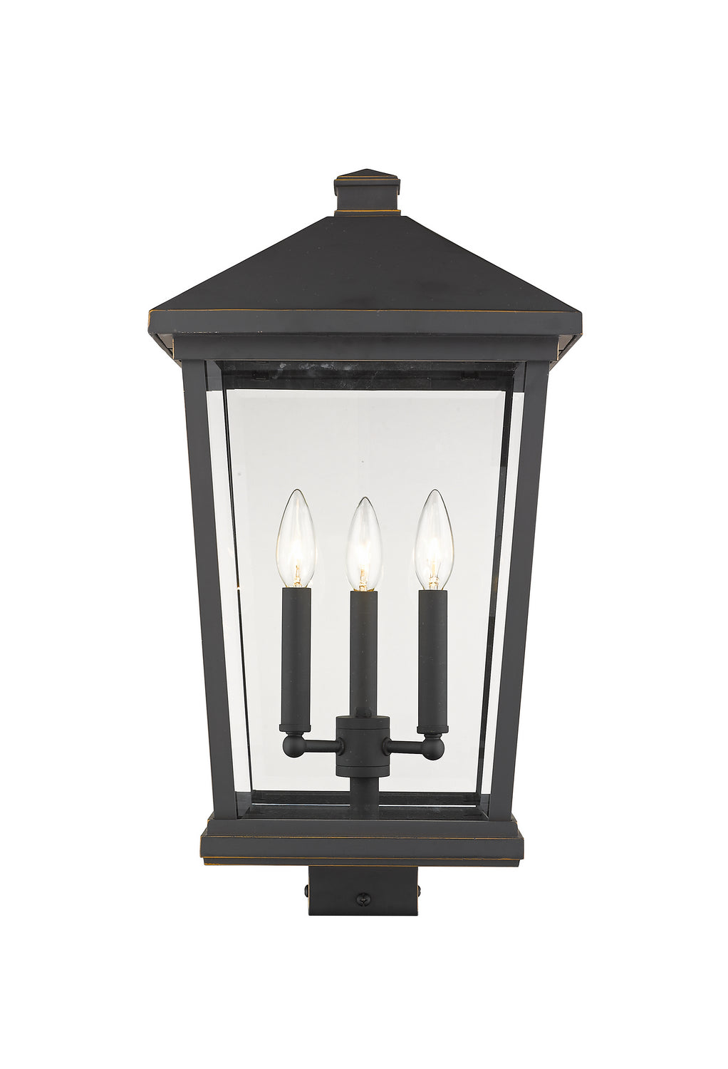 Z-Lite Canada - 568PHXLS-ORB - Three Light Outdoor Post Mount Fixture - Beacon - Oil Rubbed Bronze