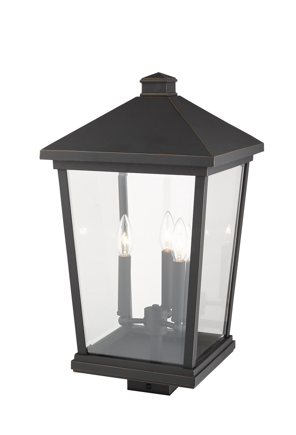 Z-Lite Canada - 568PHXLS-ORB - Three Light Outdoor Post Mount Fixture - Beacon - Oil Rubbed Bronze