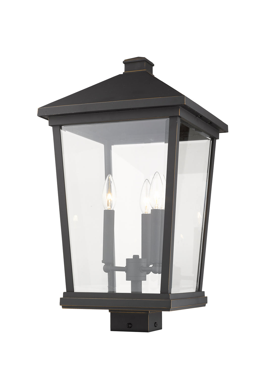 Z-Lite Canada - 568PHXLS-ORB - Three Light Outdoor Post Mount Fixture - Beacon - Oil Rubbed Bronze