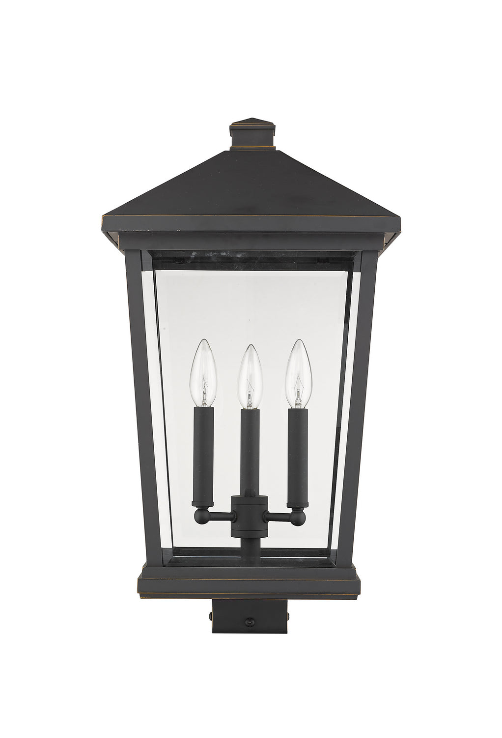 Z-Lite Canada - 568PHXLS-ORB - Three Light Outdoor Post Mount Fixture - Beacon - Oil Rubbed Bronze