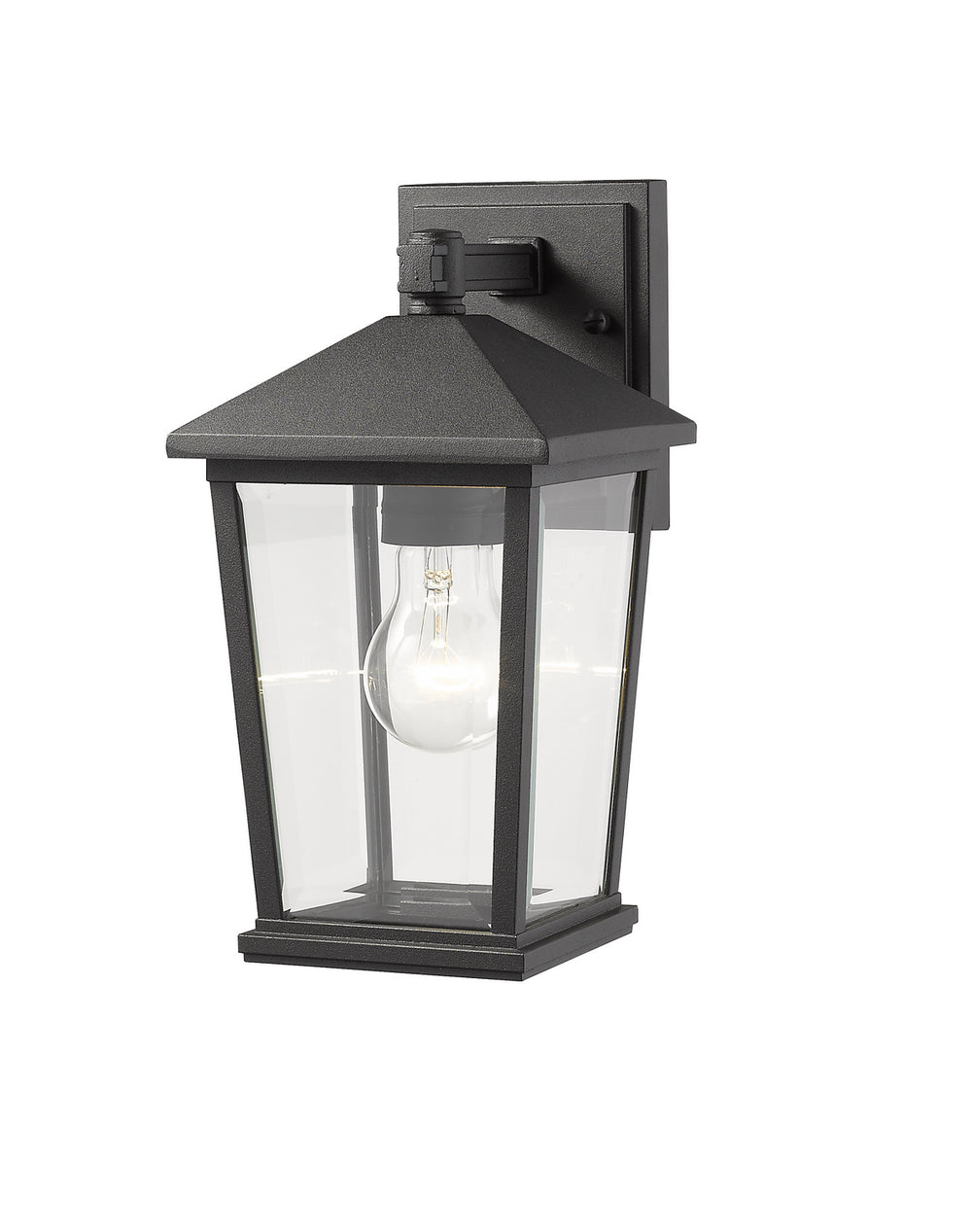 Z-Lite Canada - 568S-BK - One Light Outdoor Wall Light - Beacon - Black