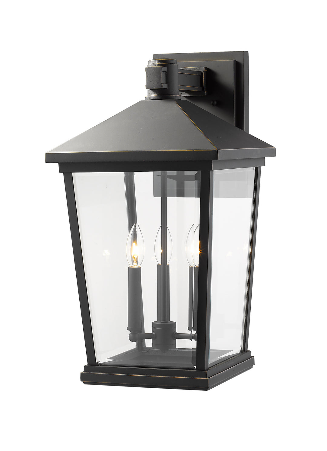 Z-Lite Canada - 568XL-ORB - Three Light Outdoor Wall Light - Beacon - Oil Rubbed Bronze