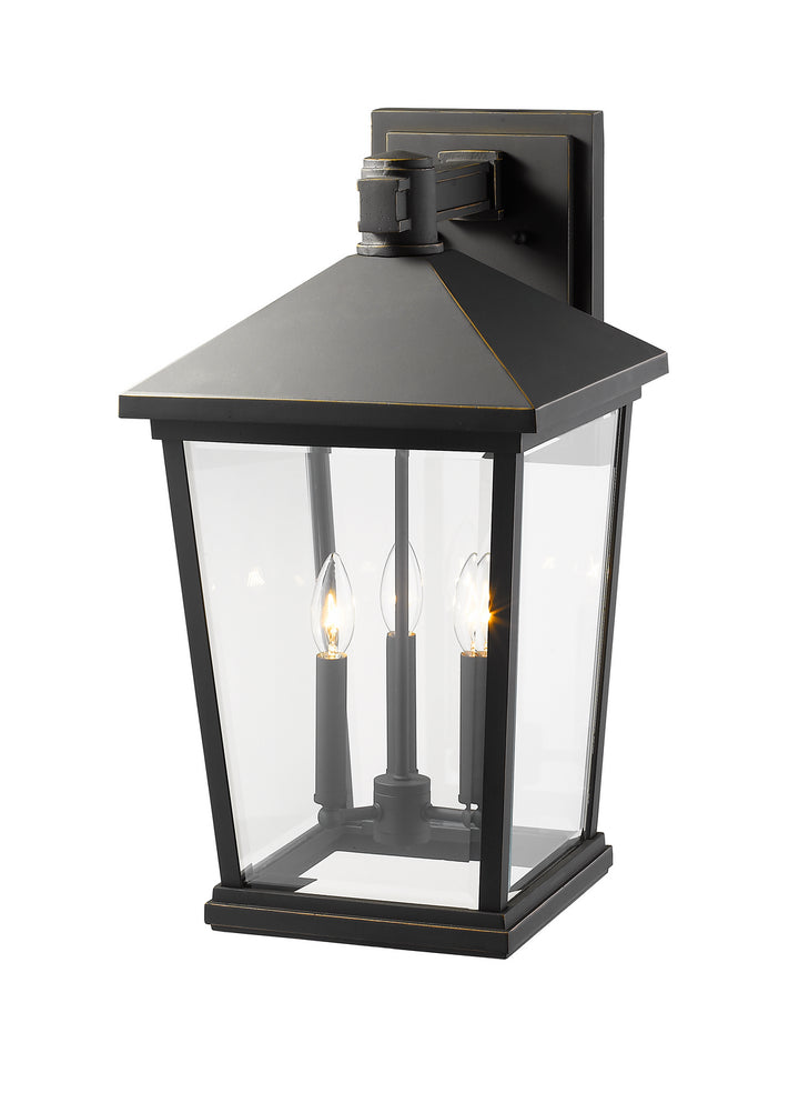 Z-Lite Canada - 568XL-ORB - Three Light Outdoor Wall Light - Beacon - Oil Rubbed Bronze