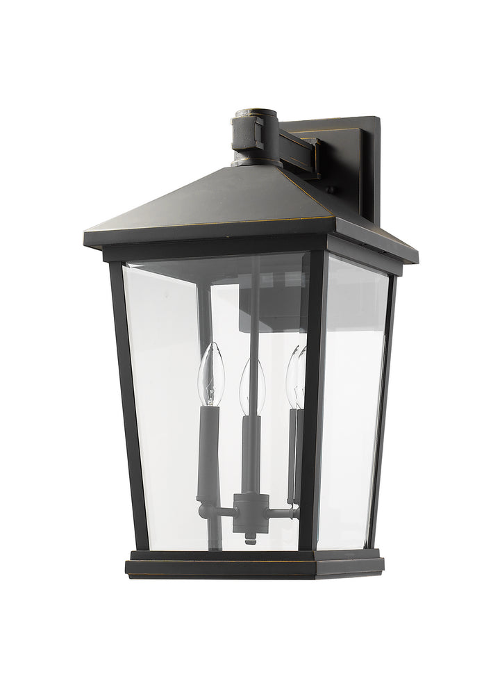 Z-Lite Canada - 568XL-ORB - Three Light Outdoor Wall Light - Beacon - Oil Rubbed Bronze