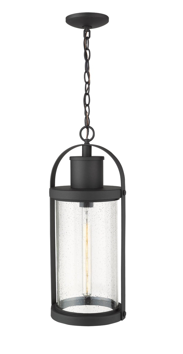 Z-Lite Canada - 569CHB-BK - One Light Outdoor Chain Mount Ceiling Fixture - Roundhouse - Black