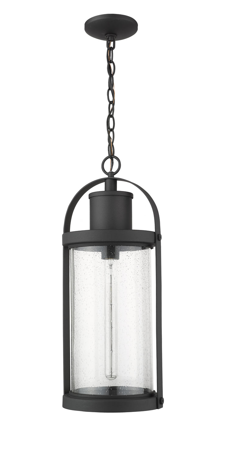 Z-Lite Canada - 569CHB-BK - One Light Outdoor Chain Mount Ceiling Fixture - Roundhouse - Black