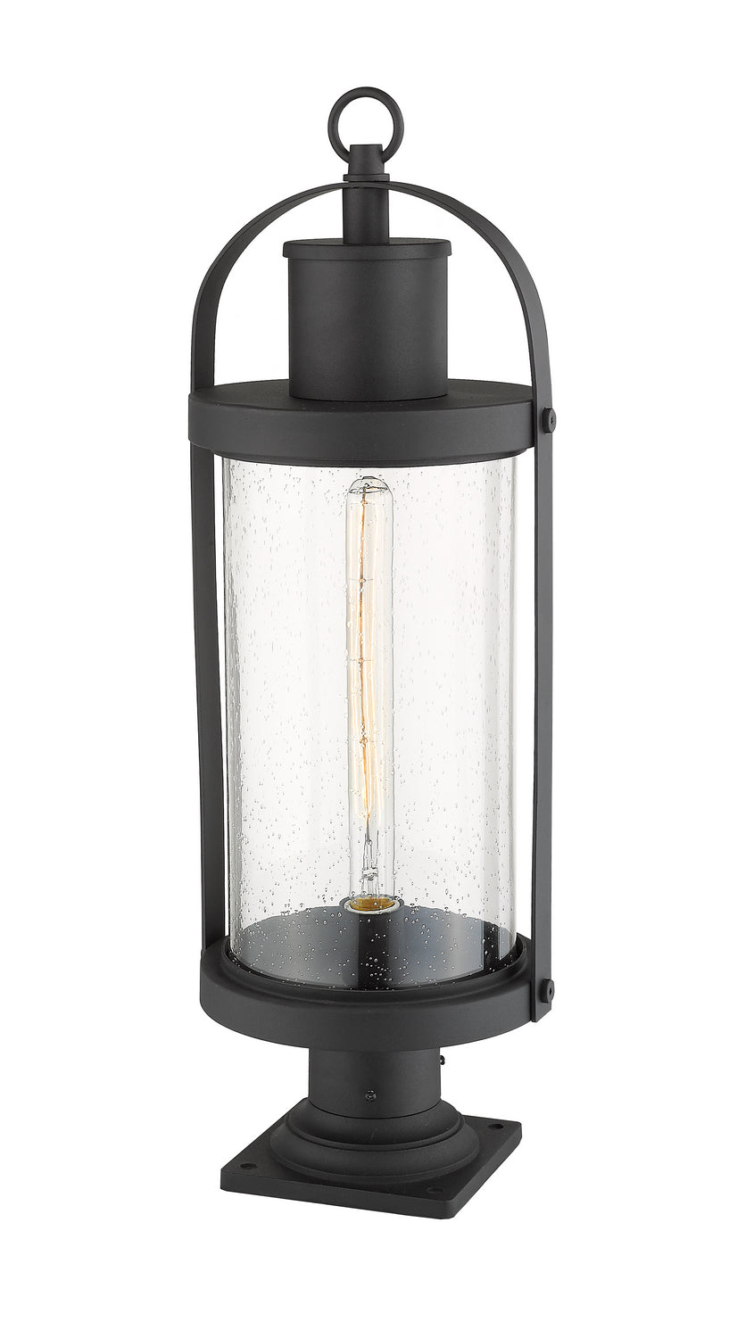 Z-Lite Canada - 569PHB-533PM-BK - One Light Outdoor Pier Mounted Fixture - Roundhouse - Black