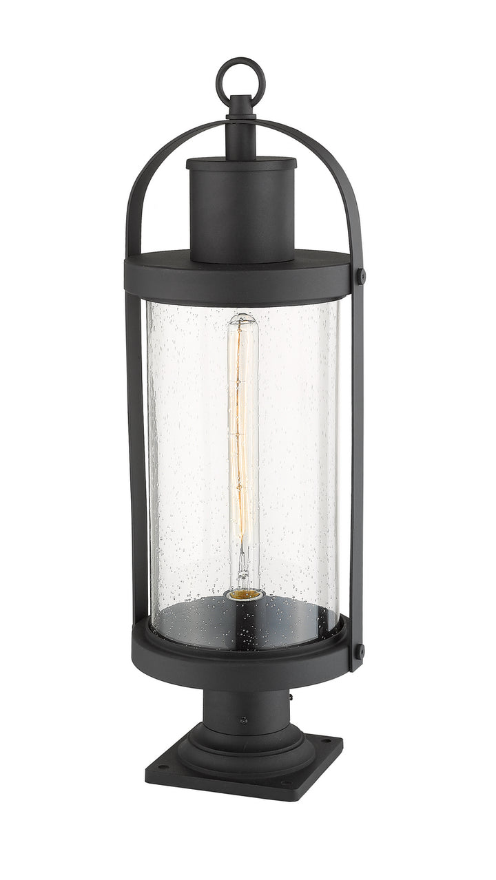 Z-Lite Canada - 569PHB-533PM-BK - One Light Outdoor Pier Mounted Fixture - Roundhouse - Black