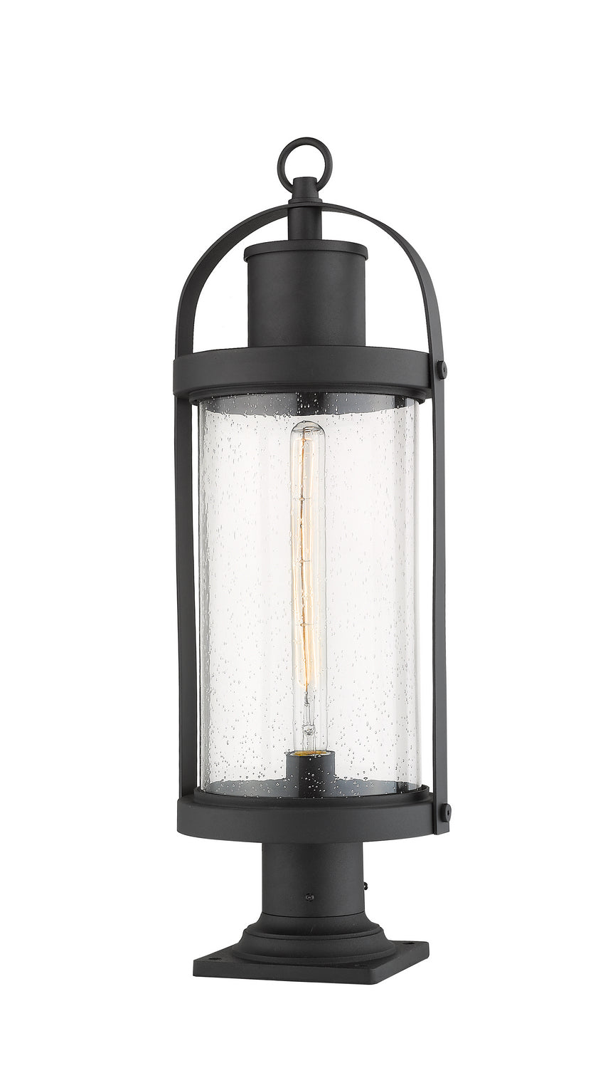 Z-Lite Canada - 569PHB-533PM-BK - One Light Outdoor Pier Mounted Fixture - Roundhouse - Black
