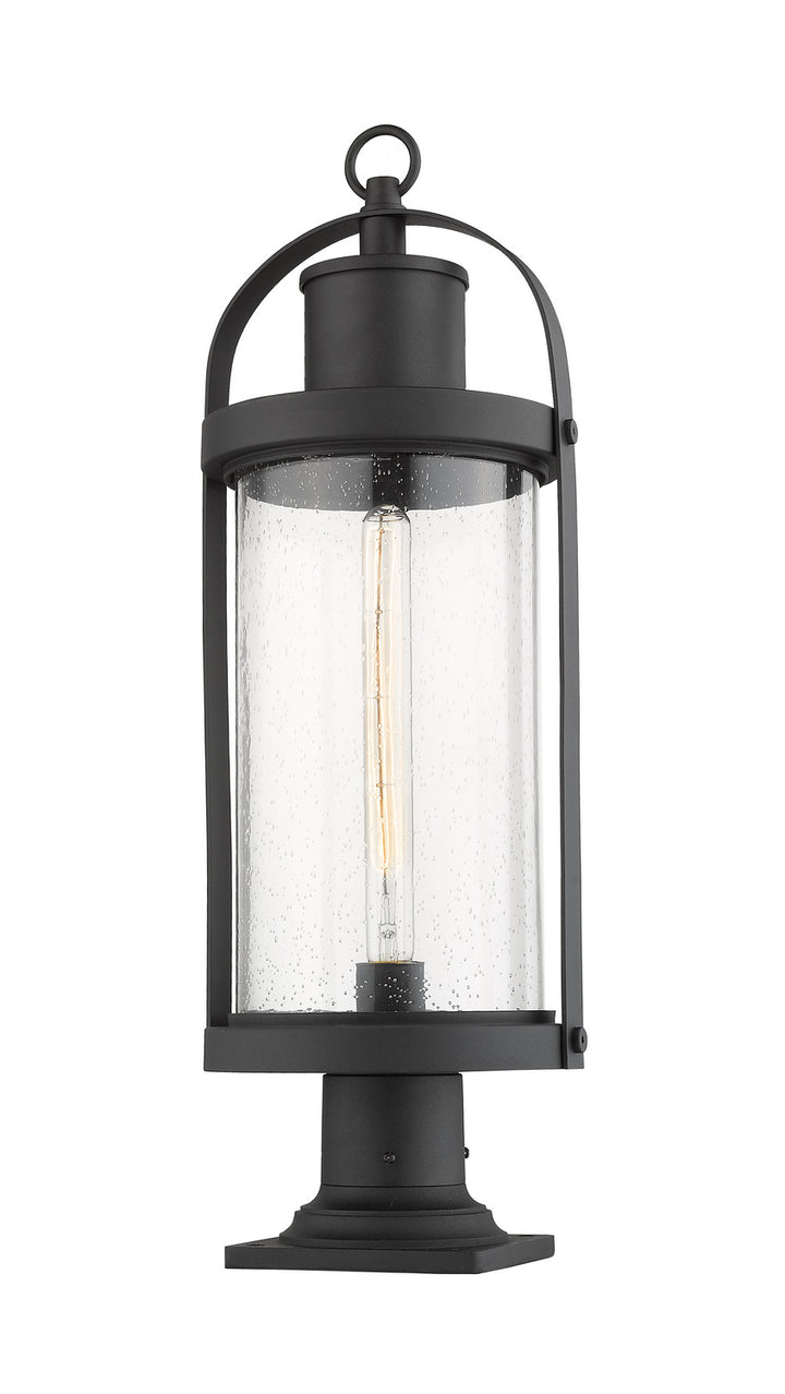 Z-Lite Canada - 569PHB-533PM-BK - One Light Outdoor Pier Mounted Fixture - Roundhouse - Black