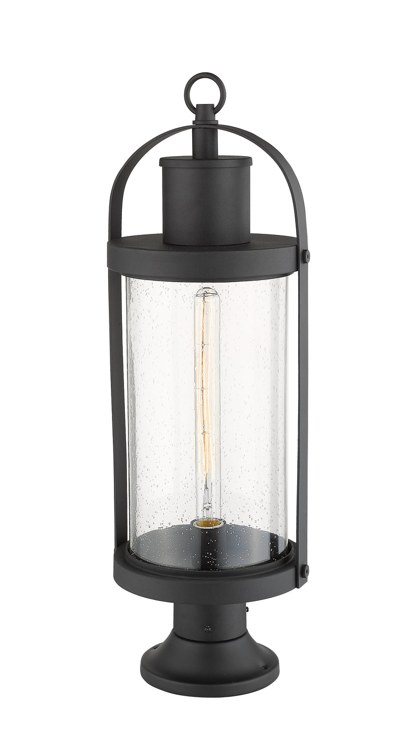 Z-Lite Canada - 569PHB-553PM-BK - One Light Outdoor Pier Mounted Fixture - Roundhouse - Black