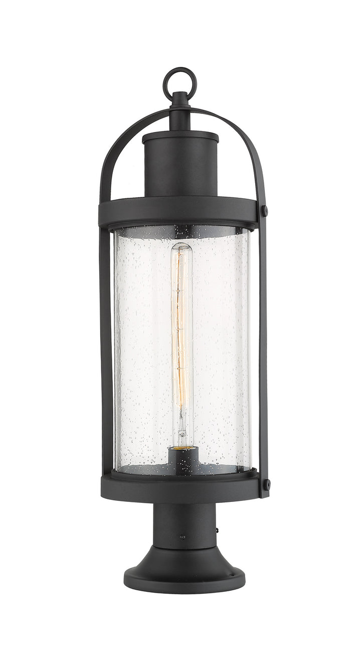 Z-Lite Canada - 569PHB-553PM-BK - One Light Outdoor Pier Mounted Fixture - Roundhouse - Black