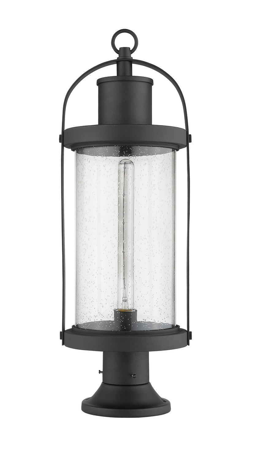 Z-Lite Canada - 569PHB-553PM-BK - One Light Outdoor Pier Mounted Fixture - Roundhouse - Black