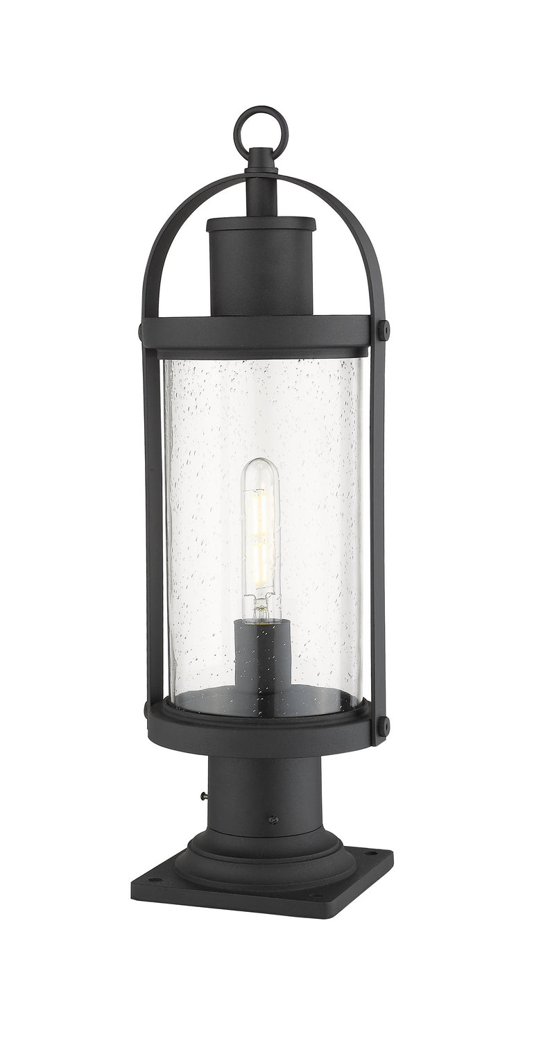 Z-Lite Canada - 569PHM-533PM-BK - One Light Outdoor Pier Mounted Fixture - Roundhouse - Black