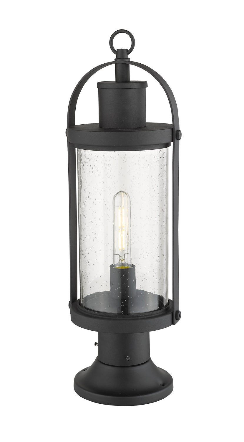 Z-Lite Canada - 569PHM-553PM-BK - One Light Outdoor Pier Mounted Fixture - Roundhouse - Black