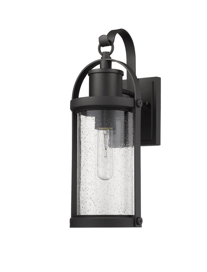 Z-Lite Canada - 569S-BK - One Light Outdoor Wall Light - Roundhouse - Black