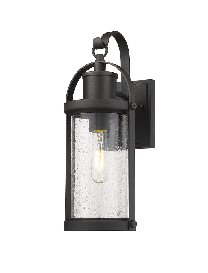 Z-Lite Canada - 569S-BK - One Light Outdoor Wall Light - Roundhouse - Black