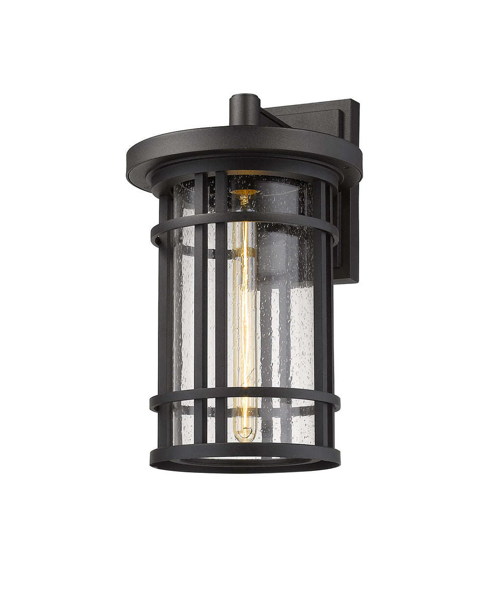 Z-Lite Canada - 570B-BK - One Light Outdoor Wall Light - Jordan - Black