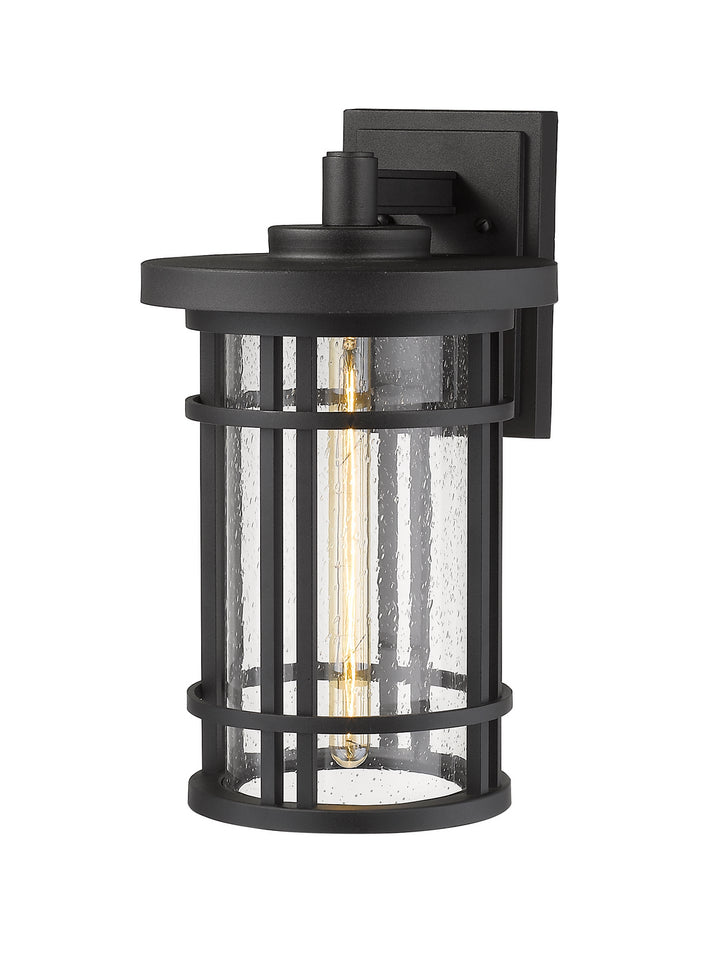 Z-Lite Canada - 570B-BK - One Light Outdoor Wall Light - Jordan - Black
