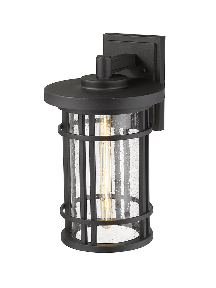 Z-Lite Canada - 570B-BK - One Light Outdoor Wall Light - Jordan - Black