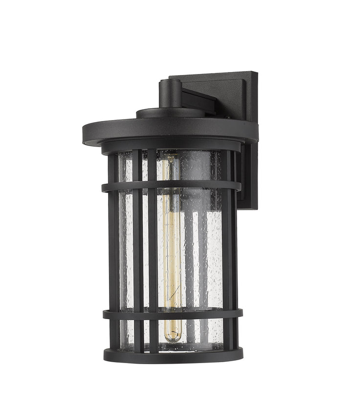 Z-Lite Canada - 570B-BK - One Light Outdoor Wall Light - Jordan - Black