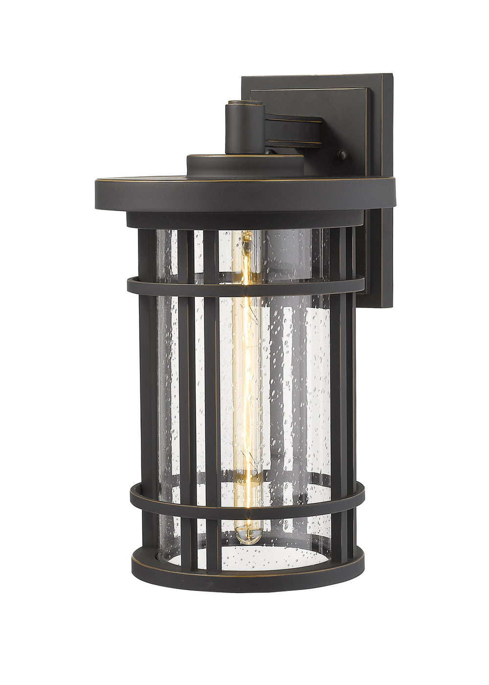 Z-Lite Canada - 570B-ORB - One Light Outdoor Wall Light - Jordan - Oil Rubbed Bronze