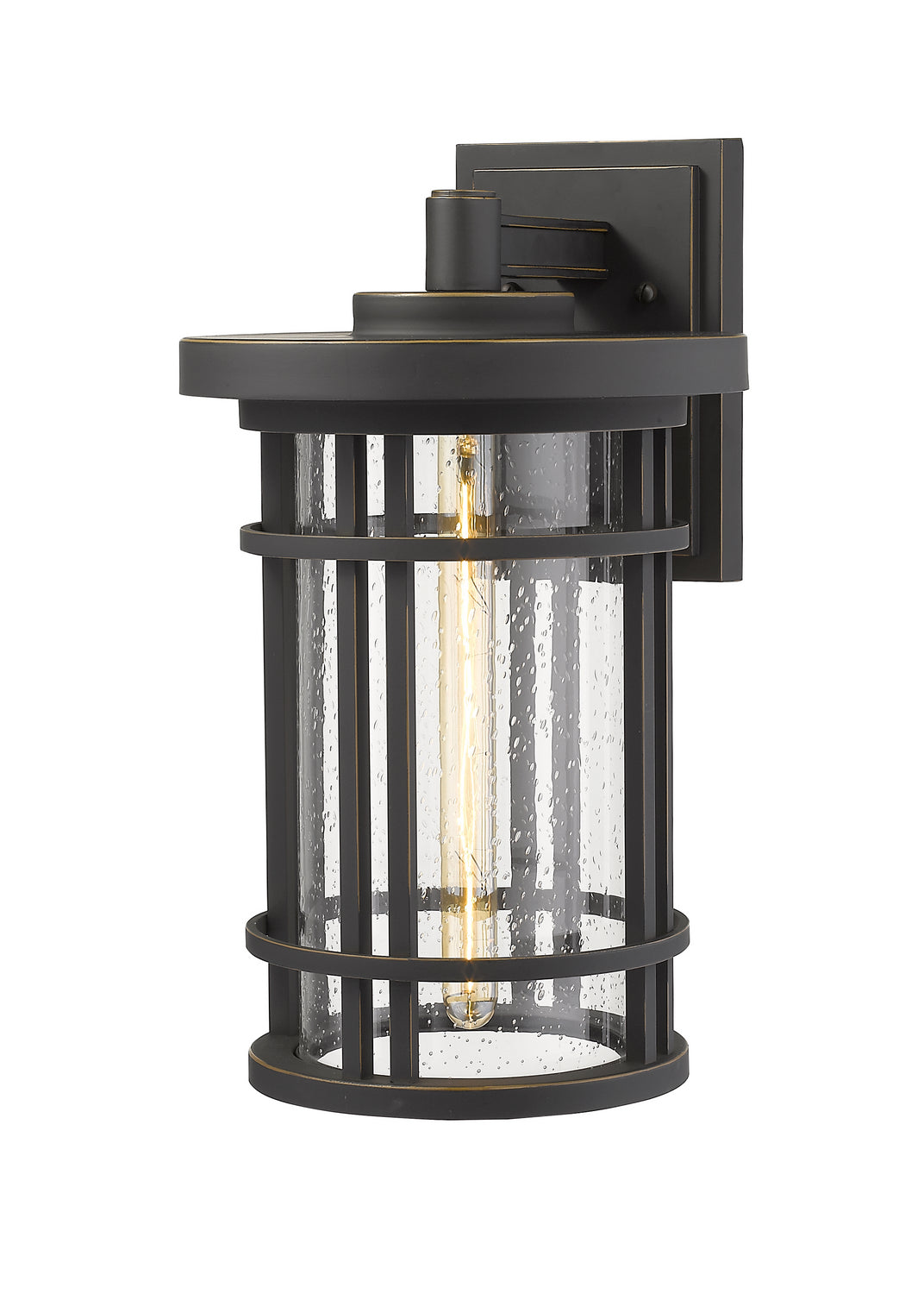 Z-Lite Canada - 570B-ORB - One Light Outdoor Wall Light - Jordan - Oil Rubbed Bronze