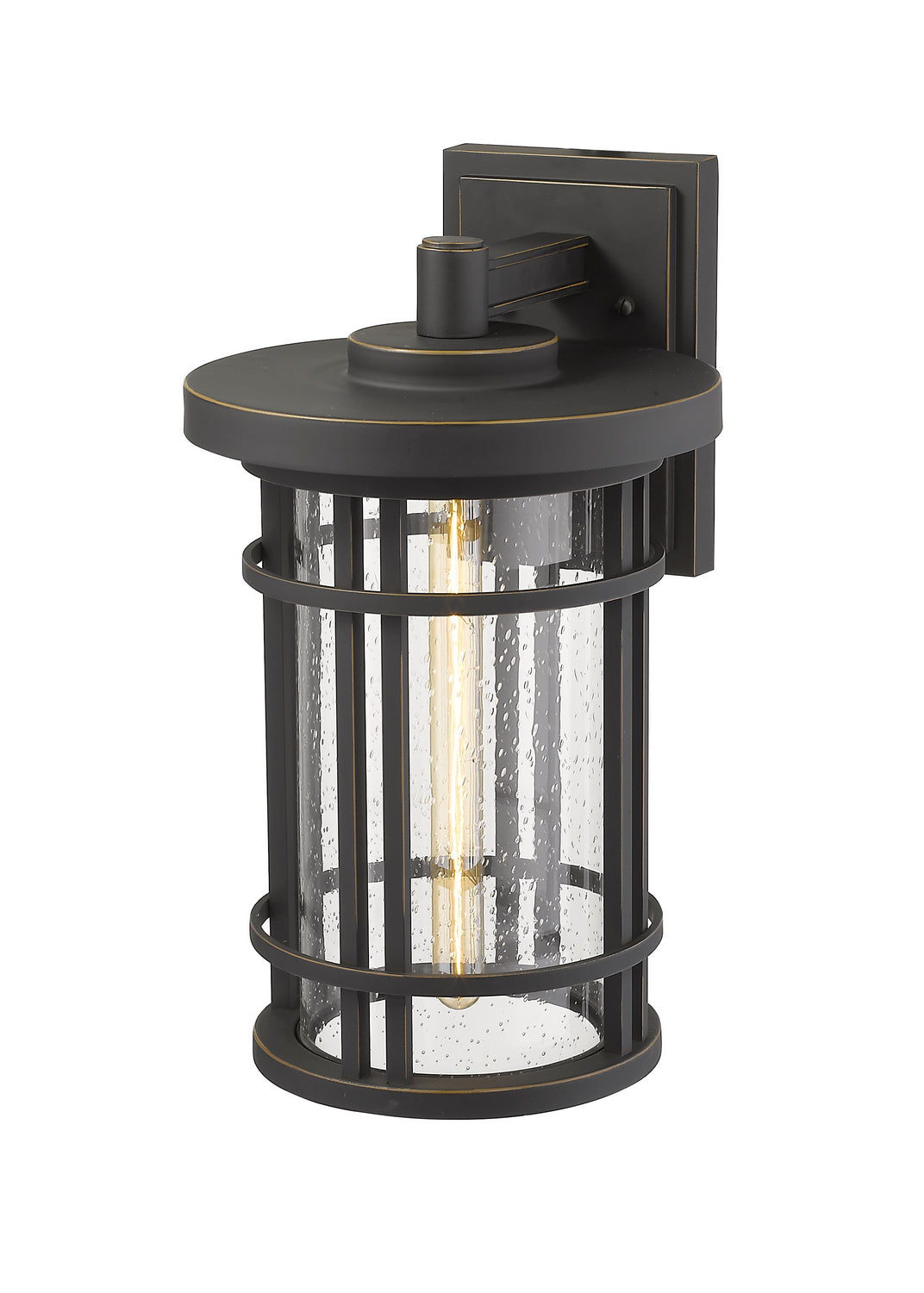 Z-Lite Canada - 570B-ORB - One Light Outdoor Wall Light - Jordan - Oil Rubbed Bronze
