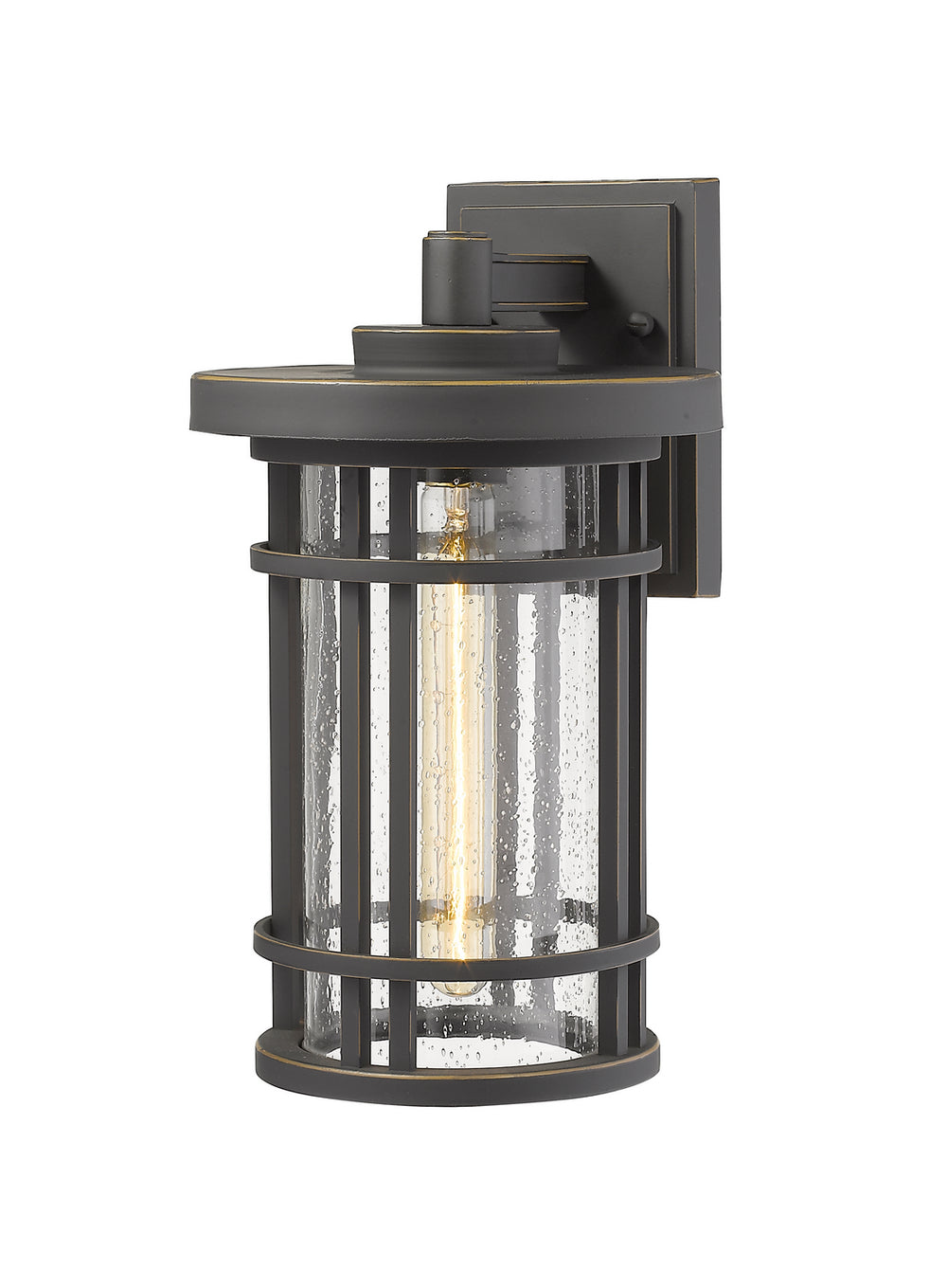 Z-Lite Canada - 570M-ORB - One Light Outdoor Wall Light - Jordan - Oil Rubbed Bronze