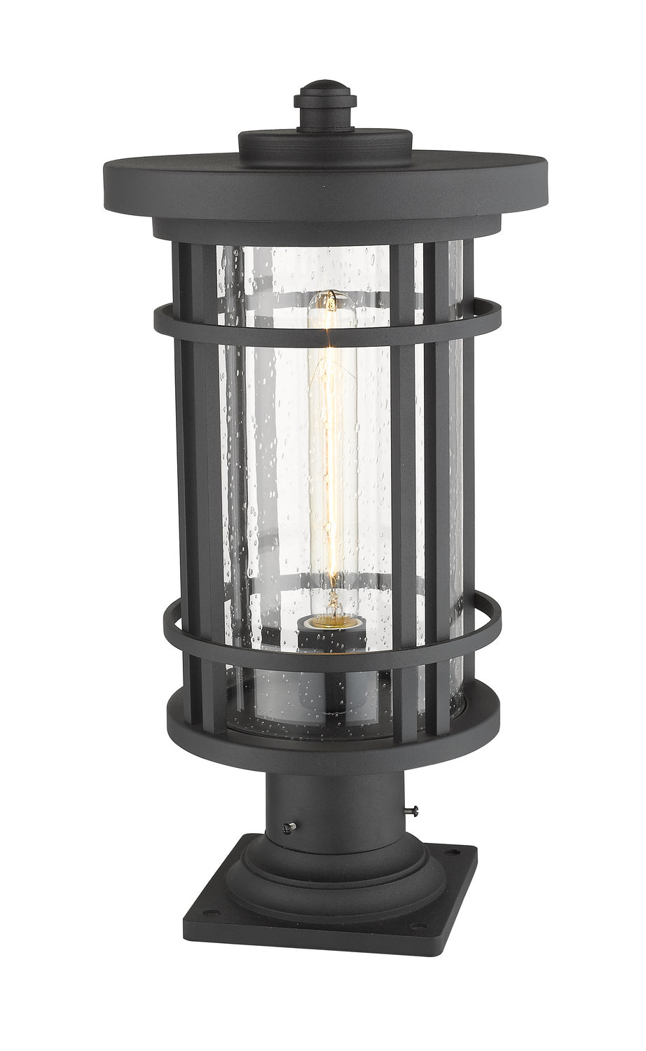 Z-Lite Canada - 570PHB-533PM-BK - One Light Outdoor Pier Mounted Fixture - Jordan - Black