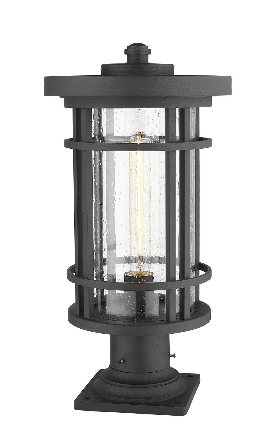 Z-Lite Canada - 570PHB-533PM-BK - One Light Outdoor Pier Mounted Fixture - Jordan - Black