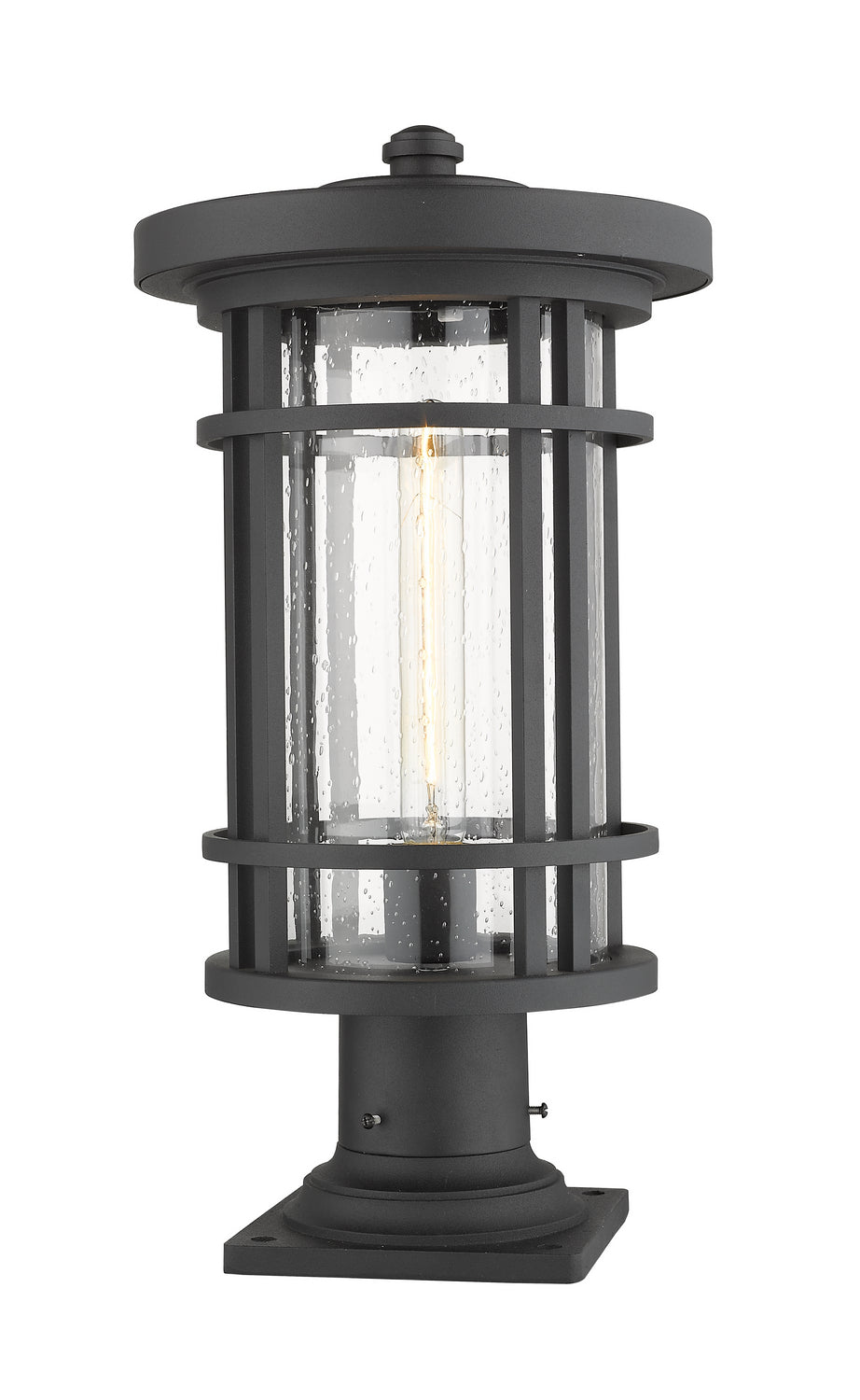 Z-Lite Canada - 570PHB-533PM-BK - One Light Outdoor Pier Mounted Fixture - Jordan - Black