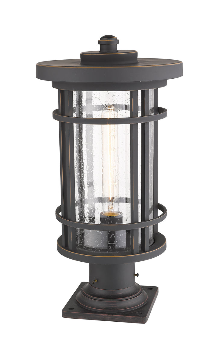 Z-Lite Canada - 570PHB-533PM-ORB - One Light Outdoor Pier Mounted Fixture - Jordan - Oil Rubbed Bronze