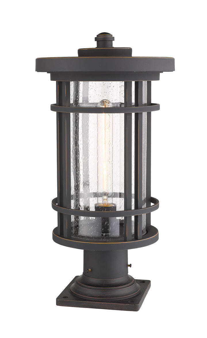 Z-Lite Canada - 570PHB-533PM-ORB - One Light Outdoor Pier Mounted Fixture - Jordan - Oil Rubbed Bronze