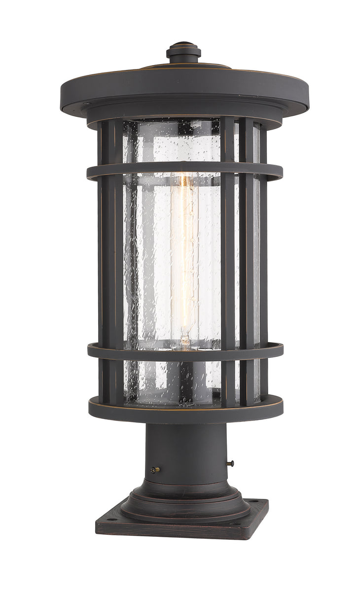 Z-Lite Canada - 570PHB-533PM-ORB - One Light Outdoor Pier Mounted Fixture - Jordan - Oil Rubbed Bronze