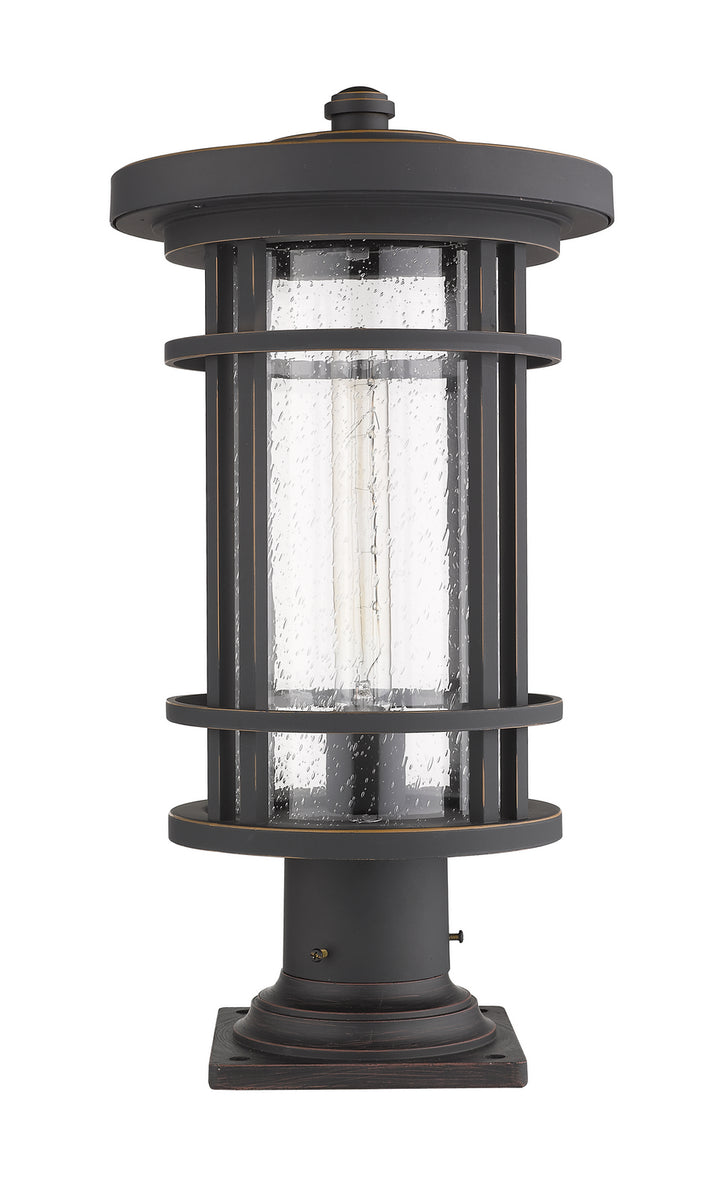 Z-Lite Canada - 570PHB-533PM-ORB - One Light Outdoor Pier Mounted Fixture - Jordan - Oil Rubbed Bronze
