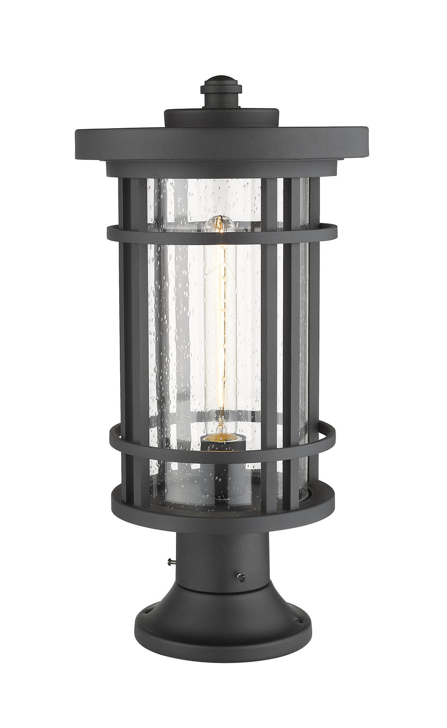 Z-Lite Canada - 570PHB-553PM-BK - One Light Outdoor Pier Mounted Fixture - Jordan - Black