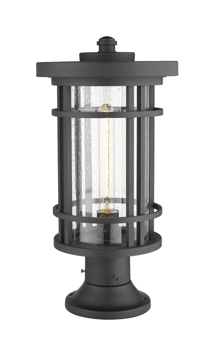 Z-Lite Canada - 570PHB-553PM-BK - One Light Outdoor Pier Mounted Fixture - Jordan - Black