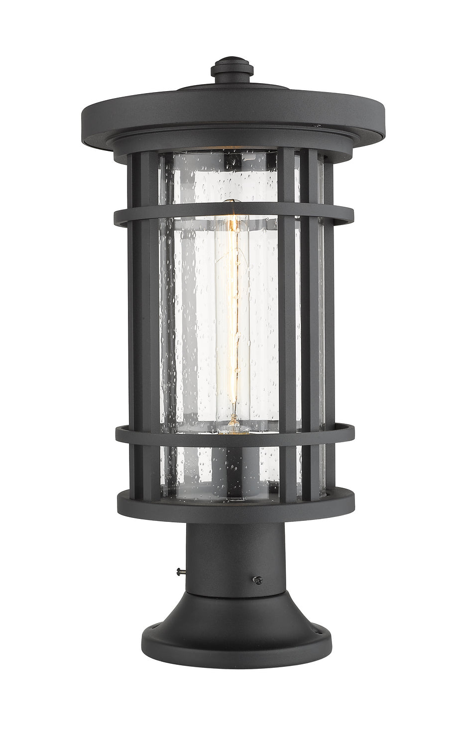 Z-Lite Canada - 570PHB-553PM-BK - One Light Outdoor Pier Mounted Fixture - Jordan - Black