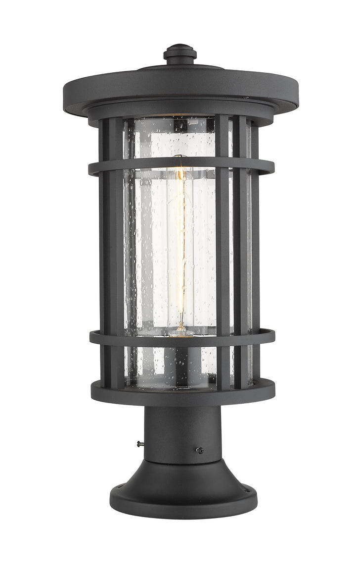 Z-Lite Canada - 570PHB-553PM-BK - One Light Outdoor Pier Mounted Fixture - Jordan - Black