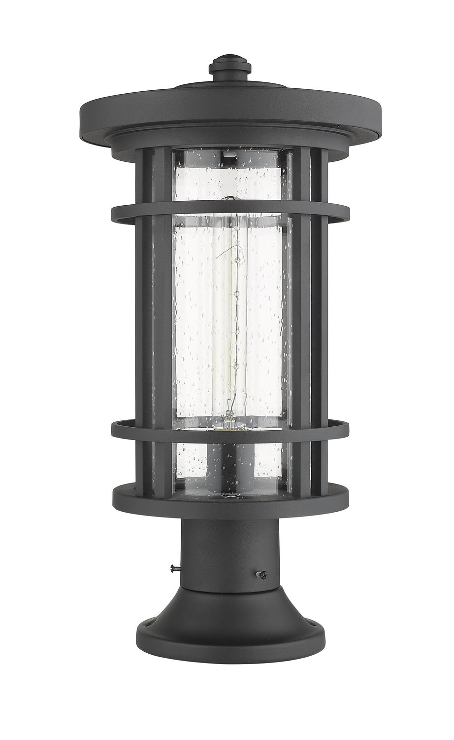 Z-Lite Canada - 570PHB-553PM-BK - One Light Outdoor Pier Mounted Fixture - Jordan - Black