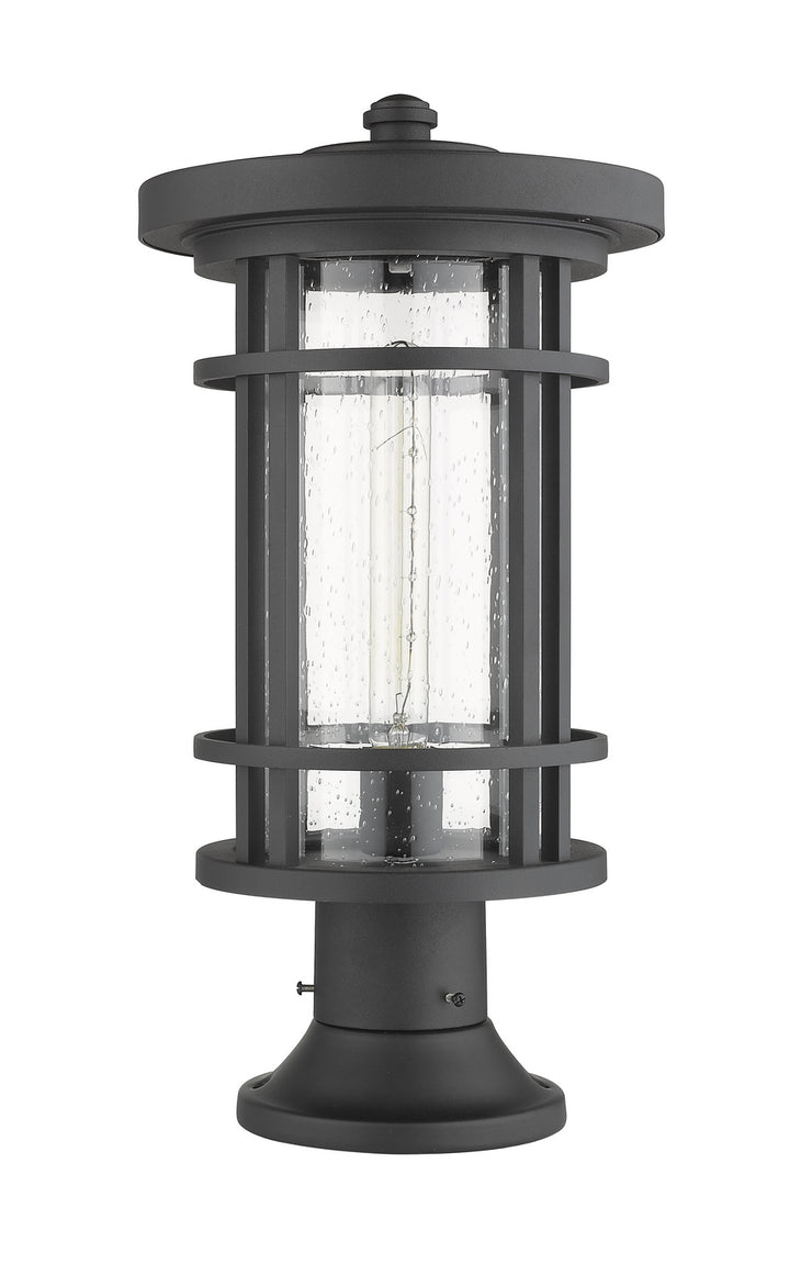 Z-Lite Canada - 570PHB-553PM-BK - One Light Outdoor Pier Mounted Fixture - Jordan - Black