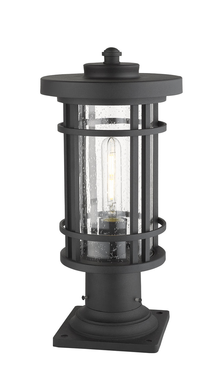 Z-Lite Canada - 570PHM-533PM-BK - One Light Outdoor Pier Mounted Fixture - Jordan - Black