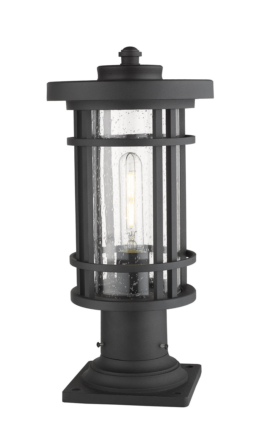 Z-Lite Canada - 570PHM-533PM-BK - One Light Outdoor Pier Mounted Fixture - Jordan - Black