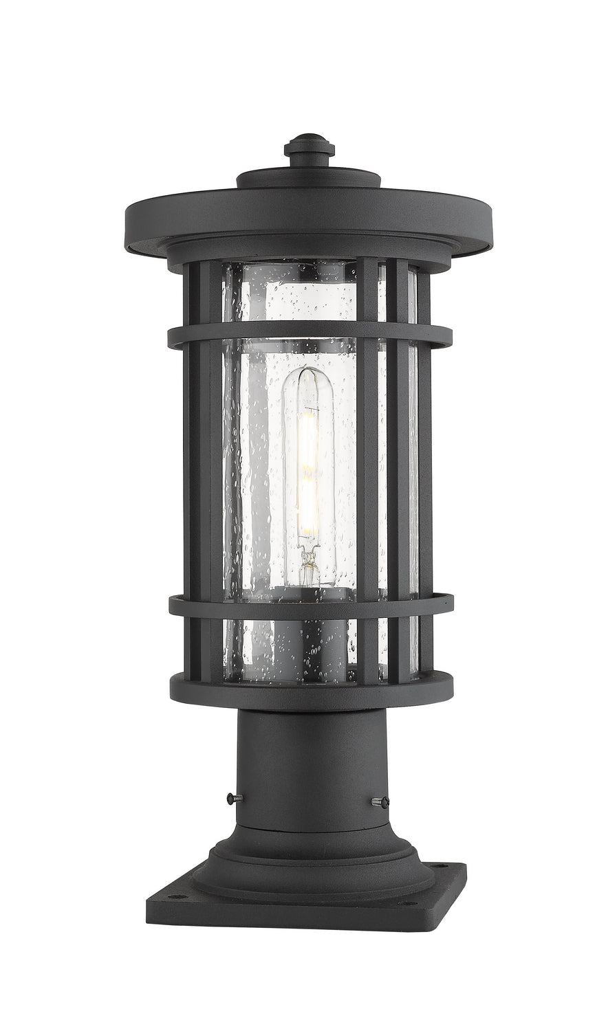 Z-Lite Canada - 570PHM-533PM-BK - One Light Outdoor Pier Mounted Fixture - Jordan - Black