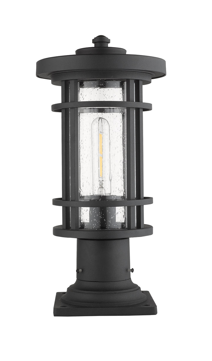 Z-Lite Canada - 570PHM-533PM-BK - One Light Outdoor Pier Mounted Fixture - Jordan - Black