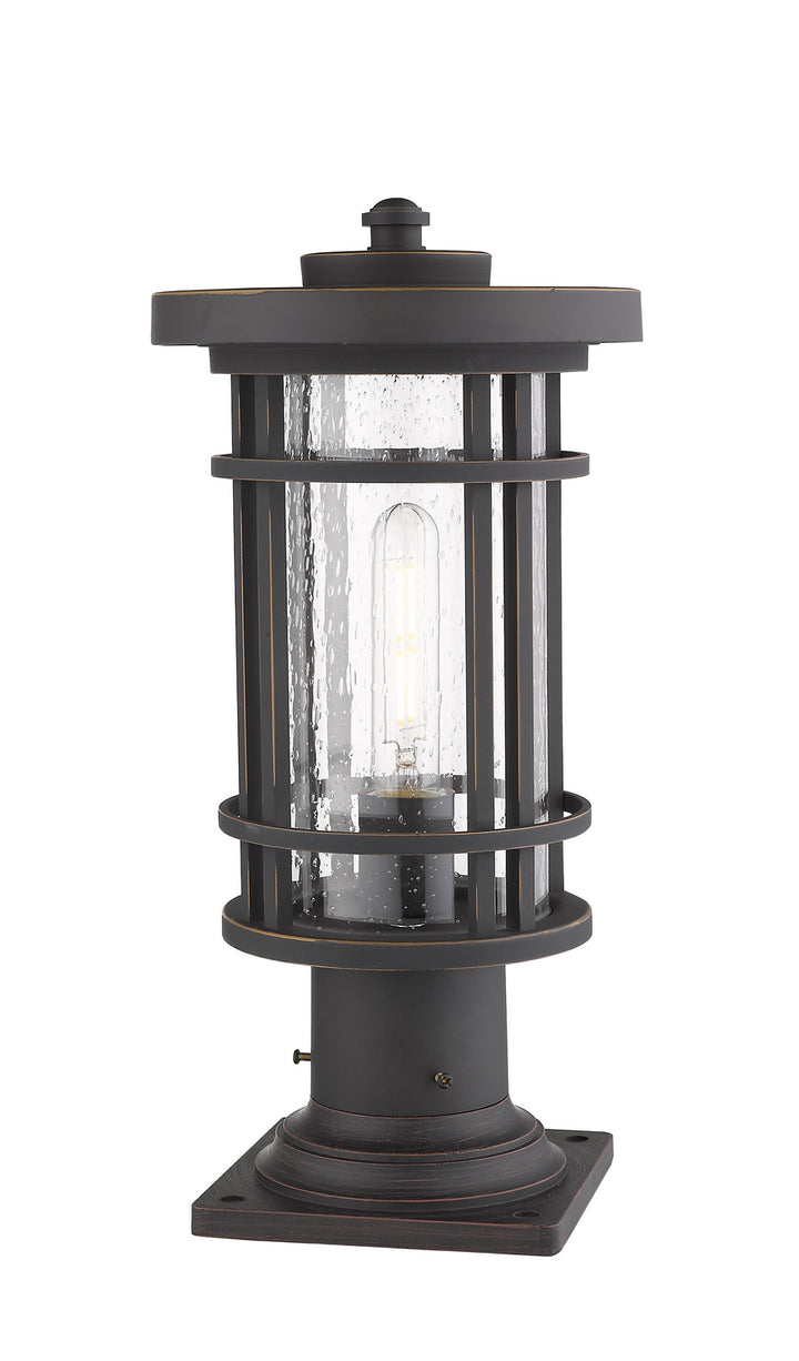 Z-Lite Canada - 570PHM-533PM-ORB - One Light Outdoor Pier Mounted Fixture - Jordan - Oil Rubbed Bronze