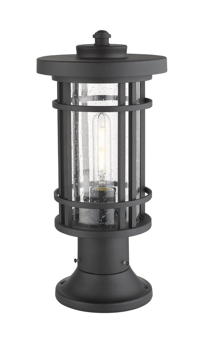 Z-Lite Canada - 570PHM-553PM-BK - One Light Outdoor Pier Mounted Fixture - Jordan - Black