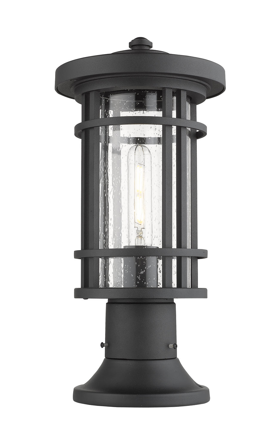 Z-Lite Canada - 570PHM-553PM-BK - One Light Outdoor Pier Mounted Fixture - Jordan - Black