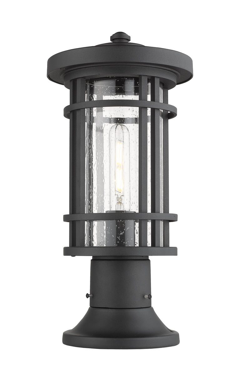 Z-Lite Canada - 570PHM-553PM-BK - One Light Outdoor Pier Mounted Fixture - Jordan - Black